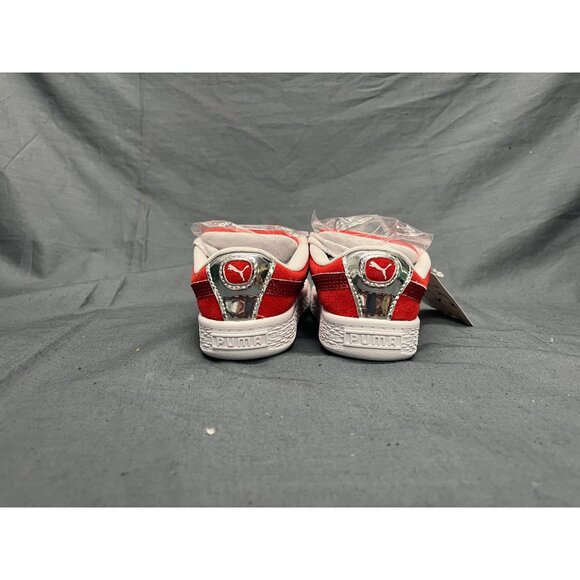 Puma Toddler's Suede XL Holiday Glitz INF Lace Up Red Size 9 NEW NO BOX! - Picture 7 of 10